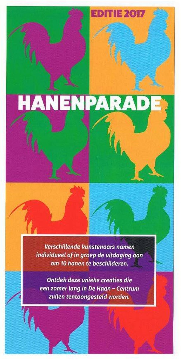 2017 Hanenparade   folder voorkant